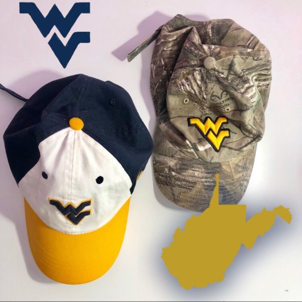 Set- 2 West Virginia University Hats
